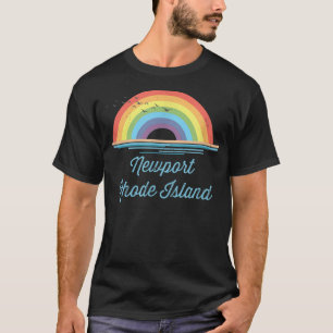 Newport Rhode Island Souvenir Graphic  T-Shirt