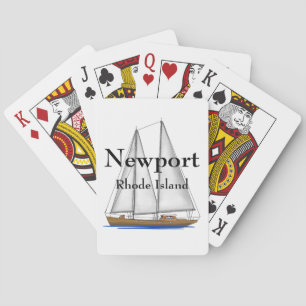 Newport Rhode Island Spielkarten