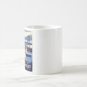 Newport Rhode Island Tasse - Größe 11oz (Mittel)