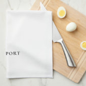 Newport Rhode Island Tea Towel Coastal Kitchen Geschirrtuch (Viertel Falte)