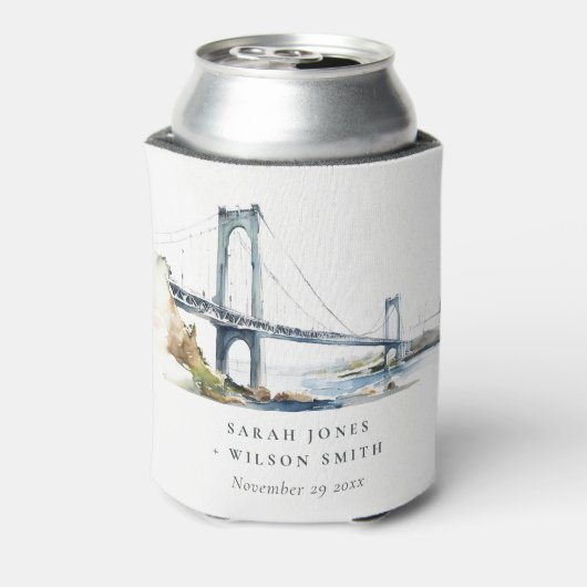 Newport Rhode Island United Staaten Wedding Dosenkühler (Kanne Rückseite)