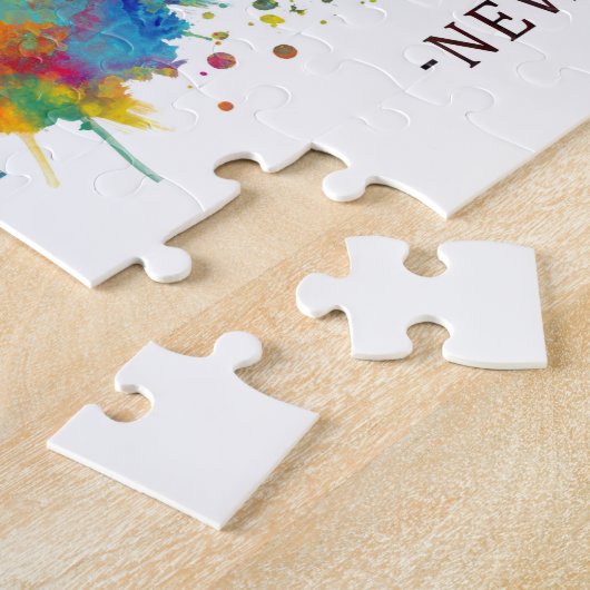 Newport Rhode Island USA Skyline Puzzle (Seite)