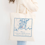 Newport Rhode Island Wedding Welcome Tote Bag Tragetasche<br><div class="desc">Diese Totensäcke von Newport, Rhode Island sind perfekt, um Gäste aus der Stadt mit Begrüßungsgeschenken zu empfangen oder für Ihre Hochzeitsfeier individuell zu gestalten. Bewegen Sie das Herz, indem Sie unter "Anpassen" auf "Bearbeiten mit dem Designwerkzeug" klicken. Ideal für alle großen Hochzeitsstätten in Newport, RI einschließlich Belle Mer, OceanCliff Hotel,...</div>