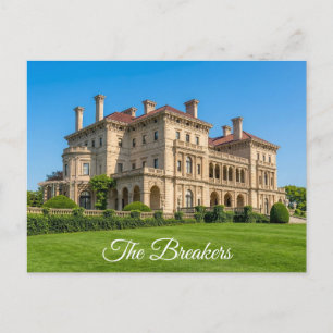 Newport RI Breakers Mansion Rhode Island Postkarte