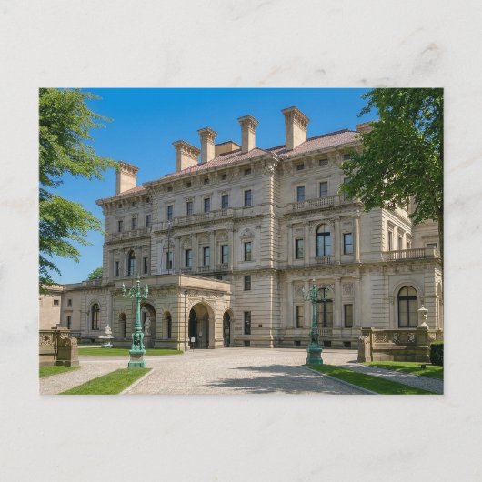 Newport RI Breakers Mansion Rhode Island Postkarte (Vorderseite)