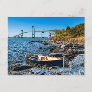 Newport RI Brücke Narragansett Bay Rhode Island Postkarte