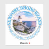 Newport RI (C) Aufkleber (Blatt)