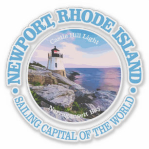 Newport RI (C) Aufkleber