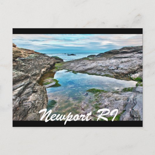Newport RI Postkarte (Vorderseite)