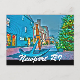 Newport RI Postkarte