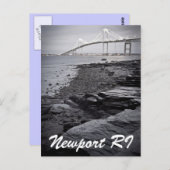 Newport RI Postkarte (Vorne/Hinten)