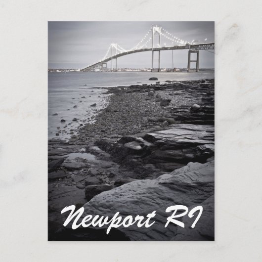 Newport RI Postkarte (Vorderseite)