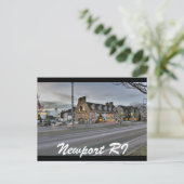 Newport RI Postkarte (Stehend Vorderseite)