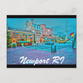 Newport RI Postkarte (Vorderseite)