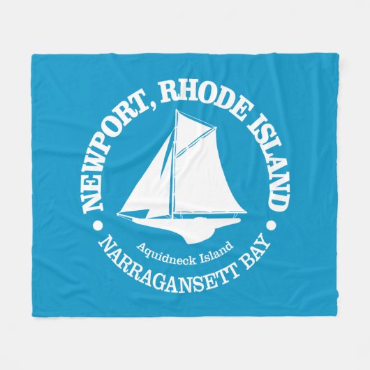Newport RI (sloop) Fleecedecke (Vorderseite (Horizontal))