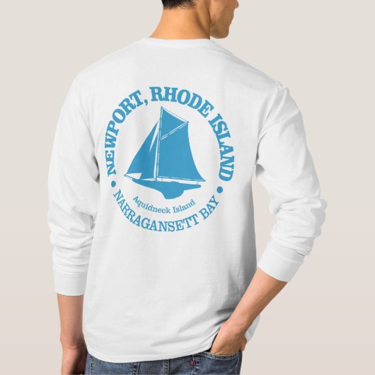 Newport RI (sloop) T-Shirt (Rückseite)