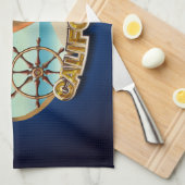 Newport-Strand, Kalifornien Küchentuch (Viertel Falte)