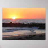 Newport Sunset Poster (Vorne)