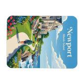 Newport USA Magnet (Horizontal)