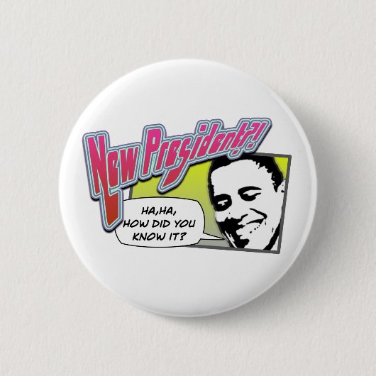 newPresident Button (Vorderseite)