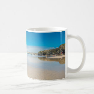 Newquay an der nördlichen Küste von Cornwall. Engl Kaffeetasse