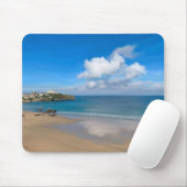 Newquay Bay im Sommer Mousepad (Mit Mouse)