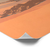 Newquay Cornwall Reiseplakat Poster (Ecke)
