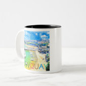 Newquay Zweifarbige Tasse (Vorderseite Links)