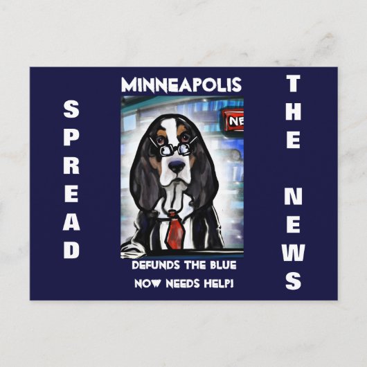 NEWS HOUND POSTKARTE (Vorderseite)