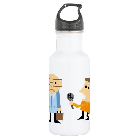 News-Interview Edelstahlflasche (Vorderseite)