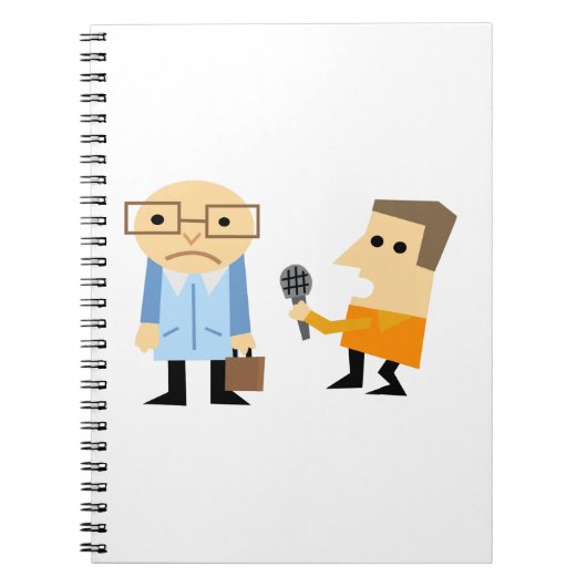 News-Interview Notizblock (Vorderseite)