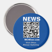 NEWS Kühlschrank Magnet (Vorderseite/Rückseite)