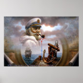 NEWS & Map Captain 7 oder Sea Captain Poster (Vorne)