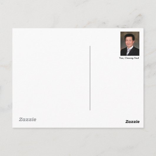 NEWS & Map Captain/Decor oder Kapitän auf See Postkarte (Rückseite)