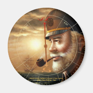 NEWS & Map Captain/Kompass oder Sea Captain Magnet