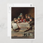 Newsboy Cigars, 1894 Postkarte (Vorne/Hinten)