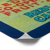 Newsboy Orange LabelRedlands, CA Poster (Ecke)