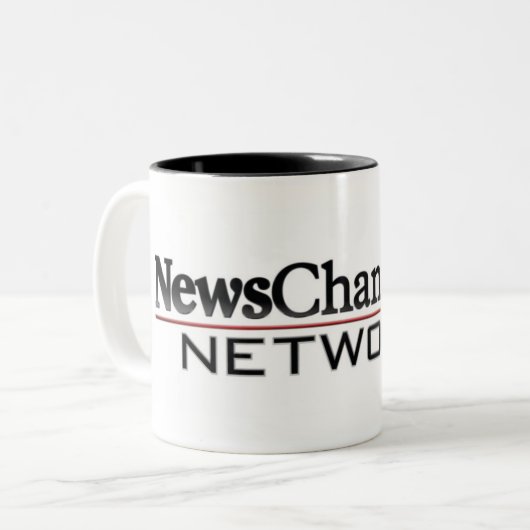 NewsChannel 5 HD Netz Zweifarbige Tasse (Vorderseite Links)
