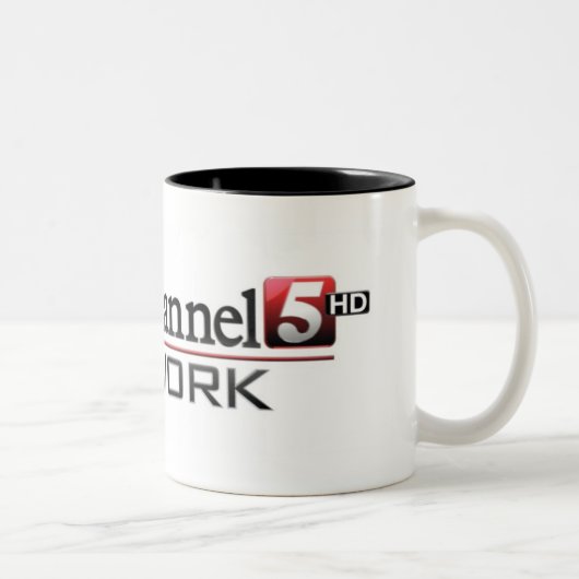 NewsChannel 5 HD Netz Zweifarbige Tasse (Rechts)