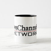 NewsChannel 5 HD Netz Zweifarbige Tasse (Mittel)