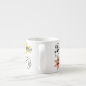 Newsflash Ich bin ein Gram Geschenke Espressotasse (Rückseite)