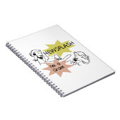 Newsflash Ich bin ein Gram Geschenke Notizblock (Rechte Seite)