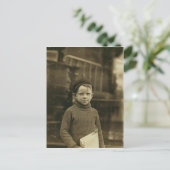 Newsie Postkarte (Stehend Vorderseite)