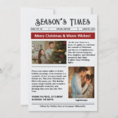 Newsletter Arch Foto Collage Weihnachten (Vorderseite)