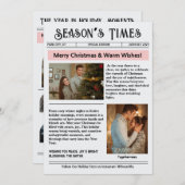 Newsletter Arch Foto Collage Weihnachten (Vorne/Hinten)