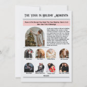 Newsletter Arch Foto Collage Weihnachten (Rückseite)