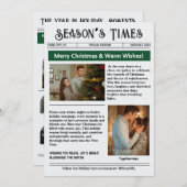 Newsletter Arch Foto Collage Weihnachten (Vorne/Hinten)