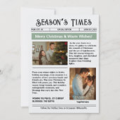 Newsletter Arch Foto Collage Weihnachten Vintag (Vorderseite)