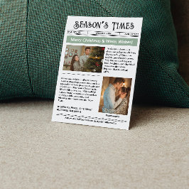 Newsletter Arch Foto Collage Weihnachten Vintag