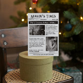 Newsletter Arch Multi Foto Weihnachten Schwarz-wei